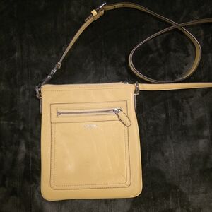 Coach Mustard Crossbody Bag